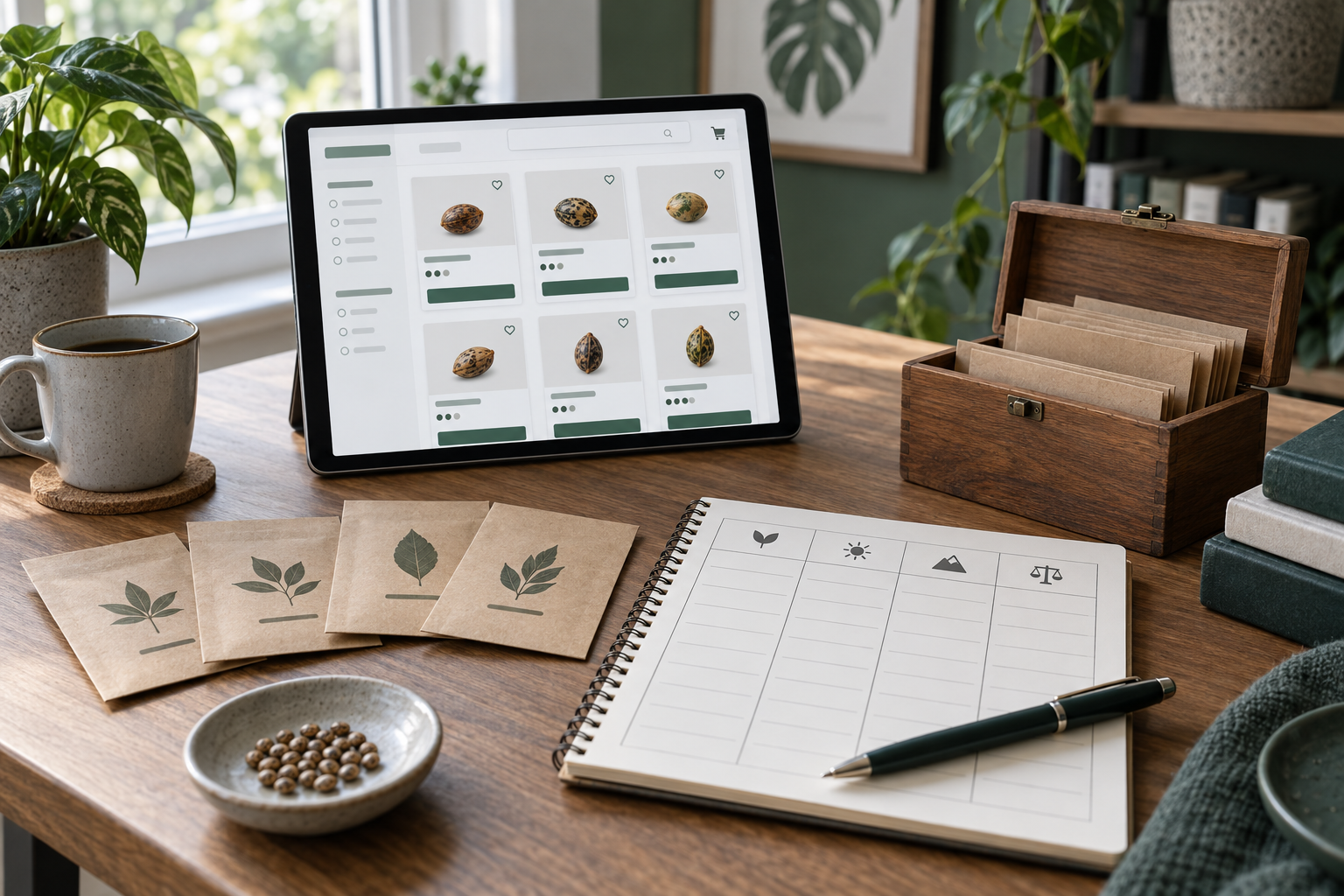 Cannabiszaden vergelijken voor Master of Seeds Nederland merkinformatie en online vindbaarheid